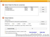 Flash FLV to Video/Audio Converter screenshot